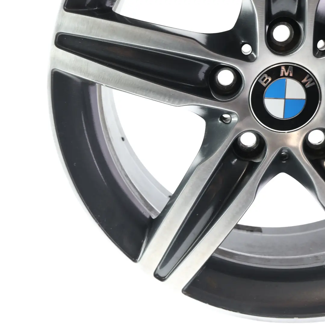 Llanta de Aleacion Negra 17" Radio Estrella 379 7,5J ET:43 para BMW F20 F21 con número de pieza 6850151 BMW F20 F21 Llanta de Aleacion Negra 17" Radio Estrella 379 7,5J ET:43 - SKU 6850151-1 - Número de pieza 6850151