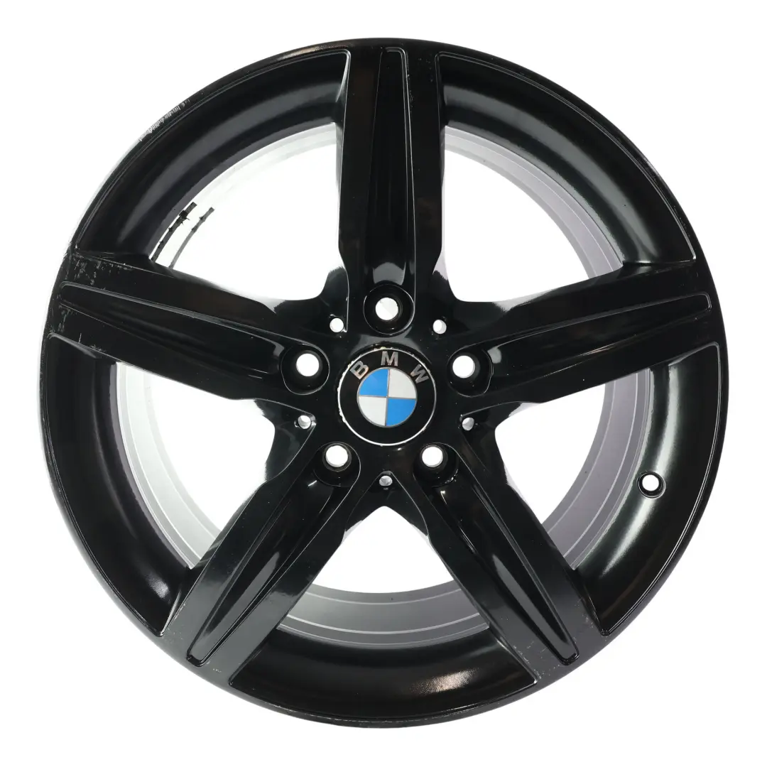 BMW F20 F21 F22 F23 Cerchio Lega Nero 17" Star Spoke 379 ET:43 7,5J - SKU 6850151-18 - Numero di parte 6850151
