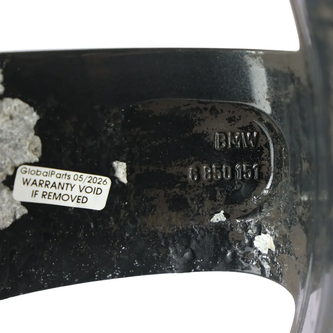 BMW F20 F21 F22 F23 Llanta De aleacion 17" Star Spoke 379 7,5J ET:43 - SKU 6850151-2 - Número de pieza 6850151