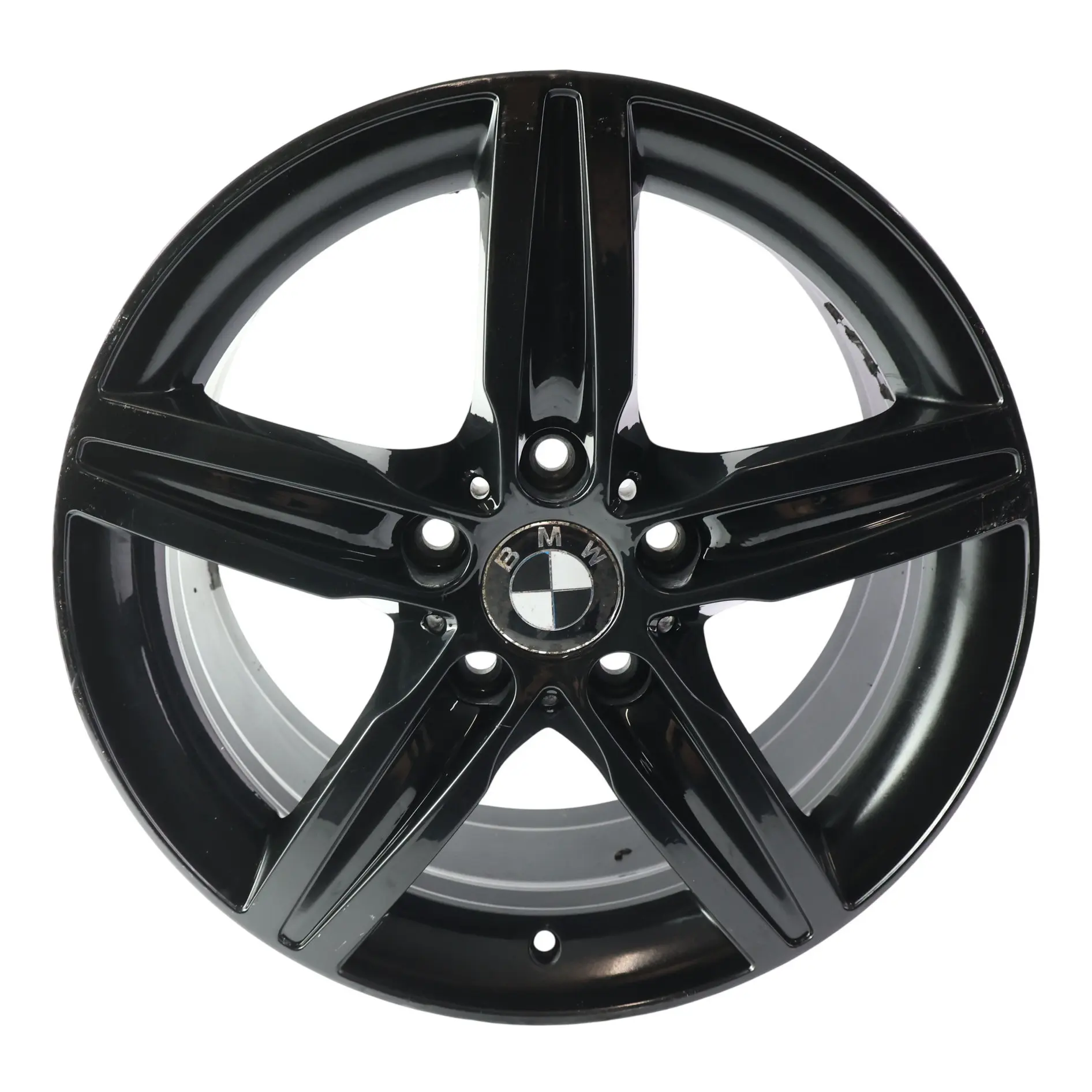 BMW F20 F21 Black Alloy Wheel Rim 17" Star Spoke 379 ET:43 7,5J 6850151