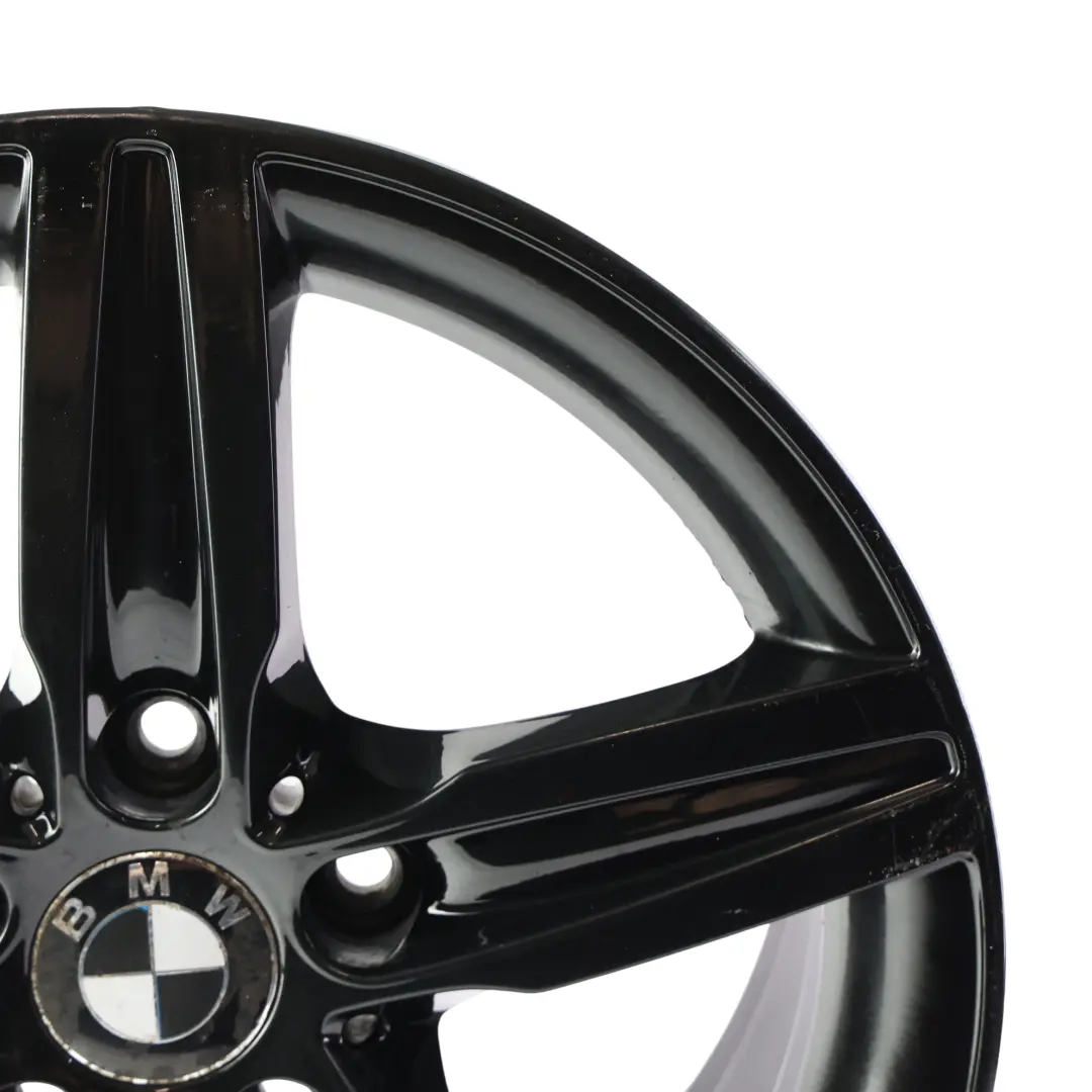 BMW F20 F21 Black Alloy Wheel Rim 17" Star Spoke 379 ET:43 7,5J - SKU 6850151-7 - Part number 6850151
