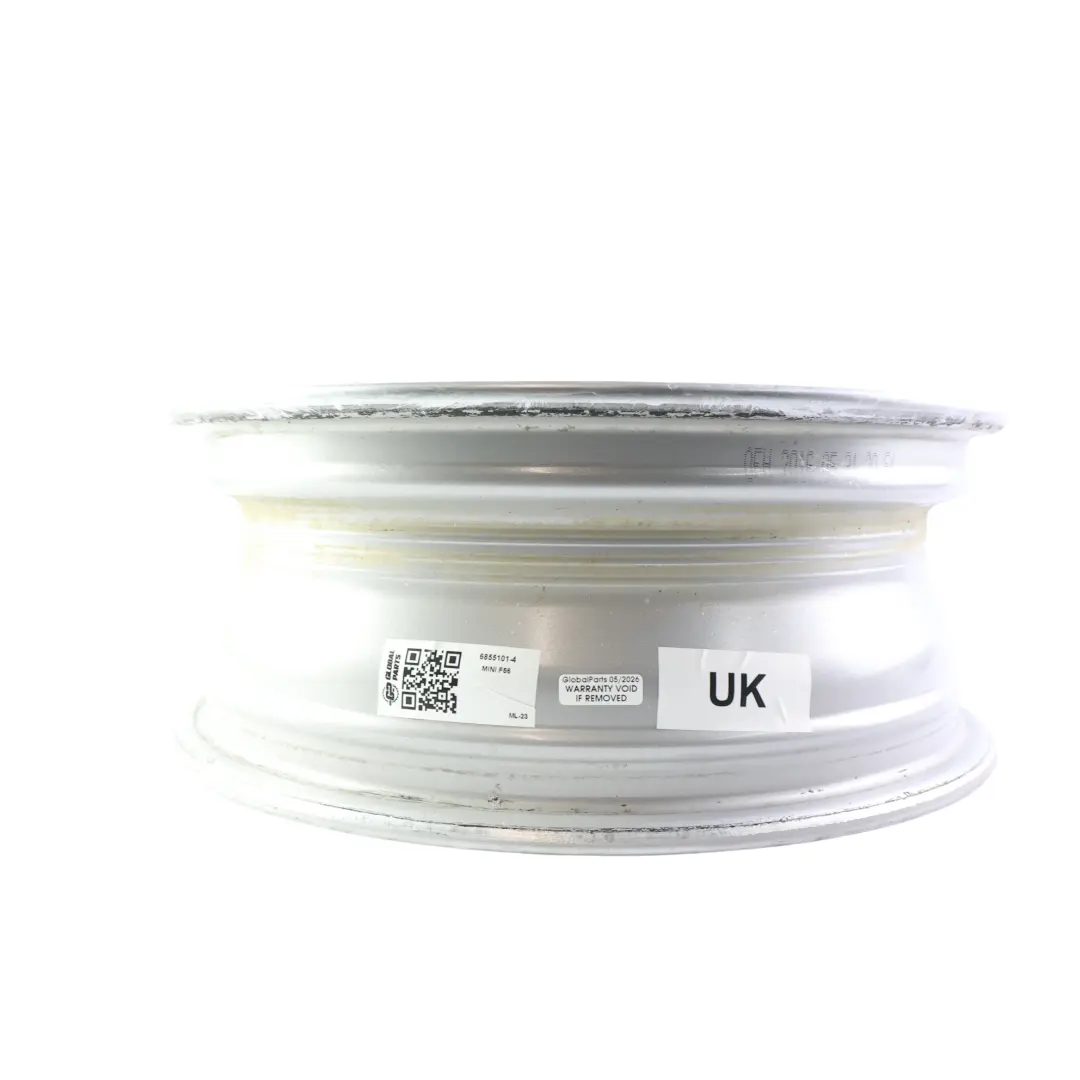 Alloy Rim 15" 5,5J ET:46 Heli Spoke 492 to Mini Cooper One F55 F56 F57 Wheel with Part number 6855101 Mini Cooper One F55 F56 F57 Wheel Alloy Rim 15" 5,5J ET:46 Heli Spoke 492 - SKU 6855101-4 - Part number 6855101