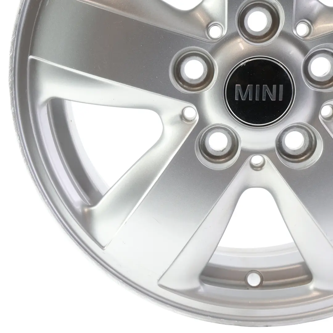 Alloy Rim 15" 5,5J ET:46 Heli Spoke 492 to Mini Cooper One F55 F56 F57 Wheel with Part number 6855101 Mini Cooper One F55 F56 F57 Wheel Alloy Rim 15" 5,5J ET:46 Heli Spoke 492 - SKU 6855101-4 - Part number 6855101
