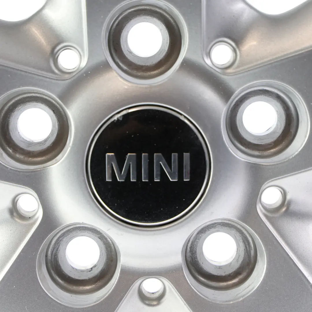 Alloy Rim 15" 5,5J ET:46 Heli Spoke 492 to Mini Cooper One F55 F56 F57 Wheel with Part number 6855101 Mini Cooper One F55 F56 F57 Wheel Alloy Rim 15" 5,5J ET:46 Heli Spoke 492 - SKU 6855101-4 - Part number 6855101
