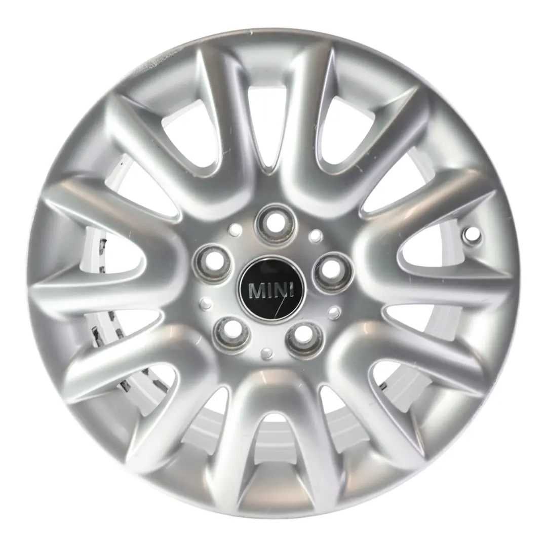Alloy Rim 16" 6,5J Victory Spoke 495 ET:54 to Mini Cooper F55 F56 Silver Wheel with Part number 6855104 Mini Cooper F55 F56 Silver Wheel Alloy Rim 16" 6,5J Victory Spoke 495 ET:54 - SKU 6855104-1 - Part number 6855104
