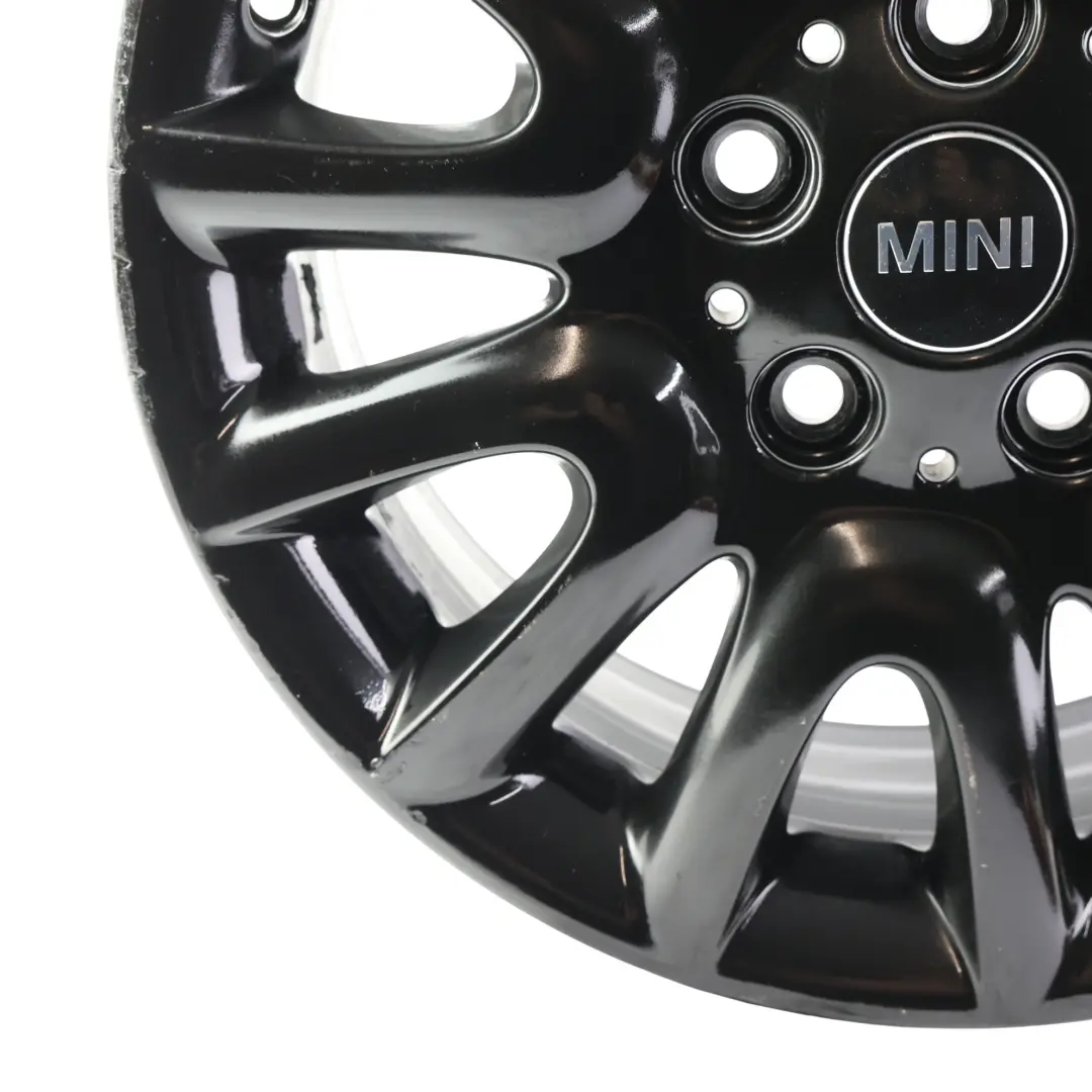 Schwarz Alufelge 16" 6,5J Victory Speiche 495 ET:54 für Mini Cooper One F55 F56 mit Teilenummer 6855106 Mini Cooper One F55 F56 Schwarz Alufelge 16" 6,5J Victory Speiche 495 ET:54 - SKU 6855106-1 - Teilenummer 6855106