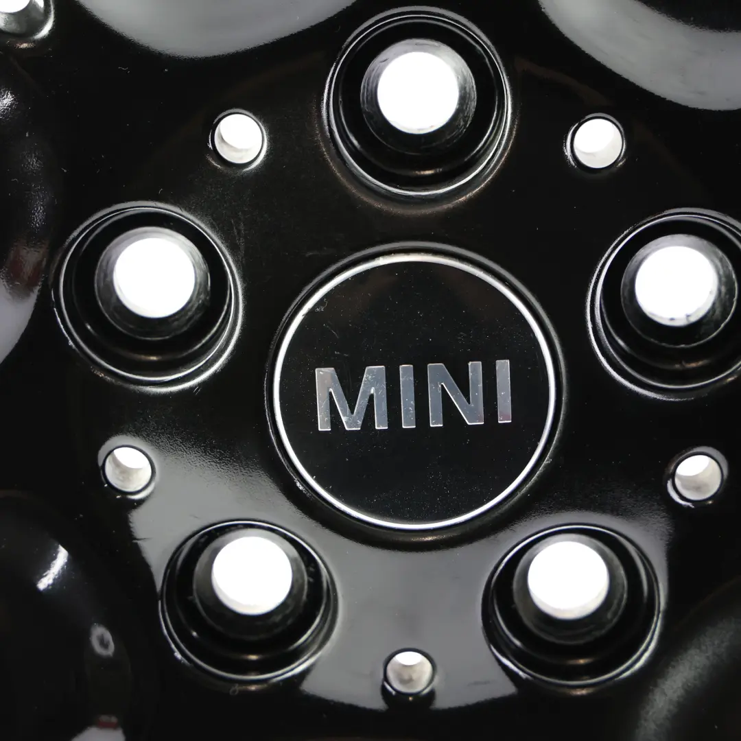 Schwarz Alufelge 16" 6,5J Victory Speiche 495 ET:54 für Mini Cooper One F55 F56 mit Teilenummer 6855106 Mini Cooper One F55 F56 Schwarz Alufelge 16" 6,5J Victory Speiche 495 ET:54 - SKU 6855106-1 - Teilenummer 6855106