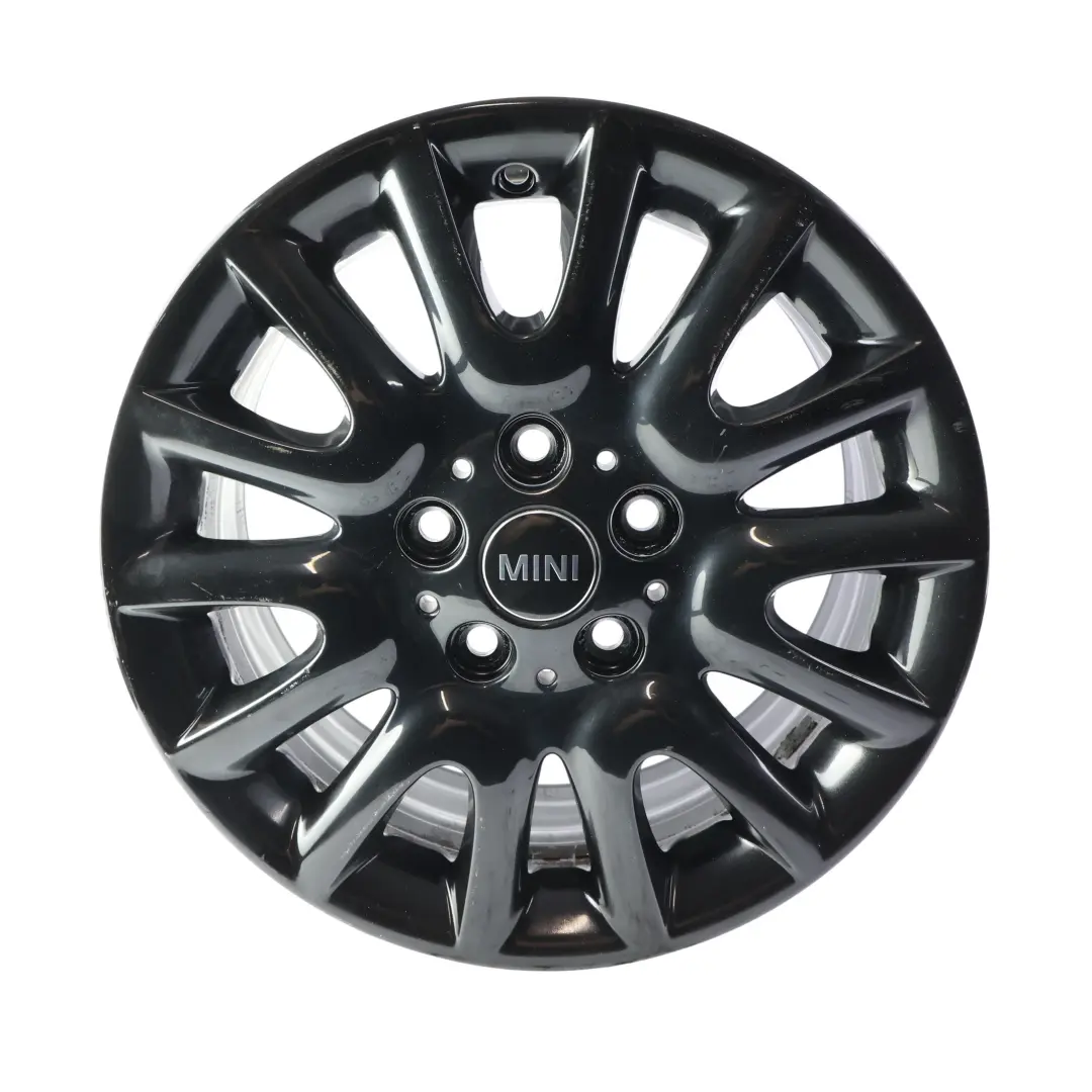 Alloy Rim 16" 6,5J Victory Spoke 495 ET:54 to Mini Cooper F55 F56 F57 Black Wheel with Part number 6855106 Mini Cooper F55 F56 F57 Black Wheel Alloy Rim 16" 6,5J Victory Spoke 495 ET:54 - SKU 6855106-2 - Part number 6855106