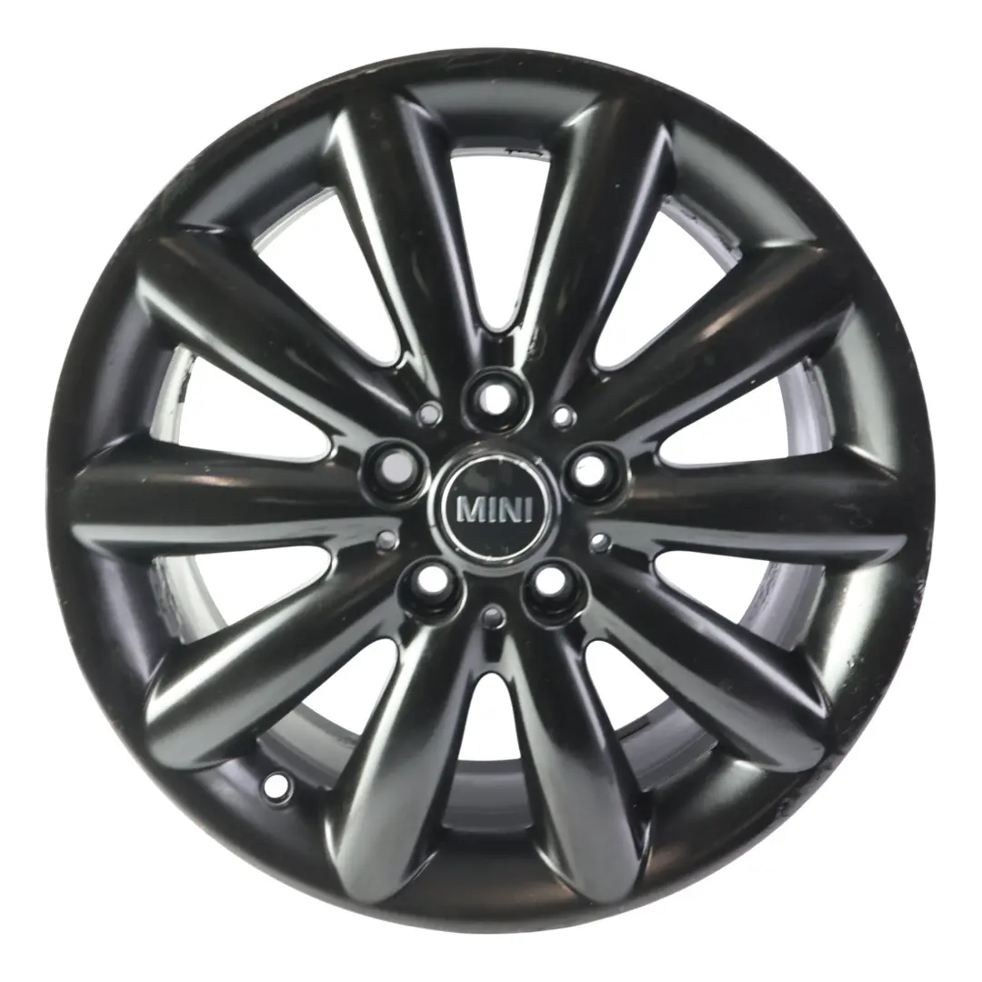 Mini Cooper F55 F56 Schwarz Alufelge 17" ET:54 7J Cosmos Speiche 499 - SKU 6855109-1 - Teilenummer 6855109