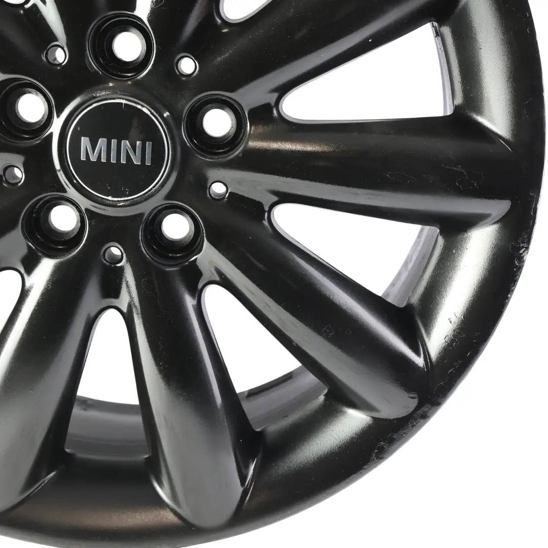 Mini Cooper F55 F56 llanta aleación negro 17 "ET: 54 7J Cosmos Spoke 499 - SKU 6855109-1 - Número de pieza 6855109