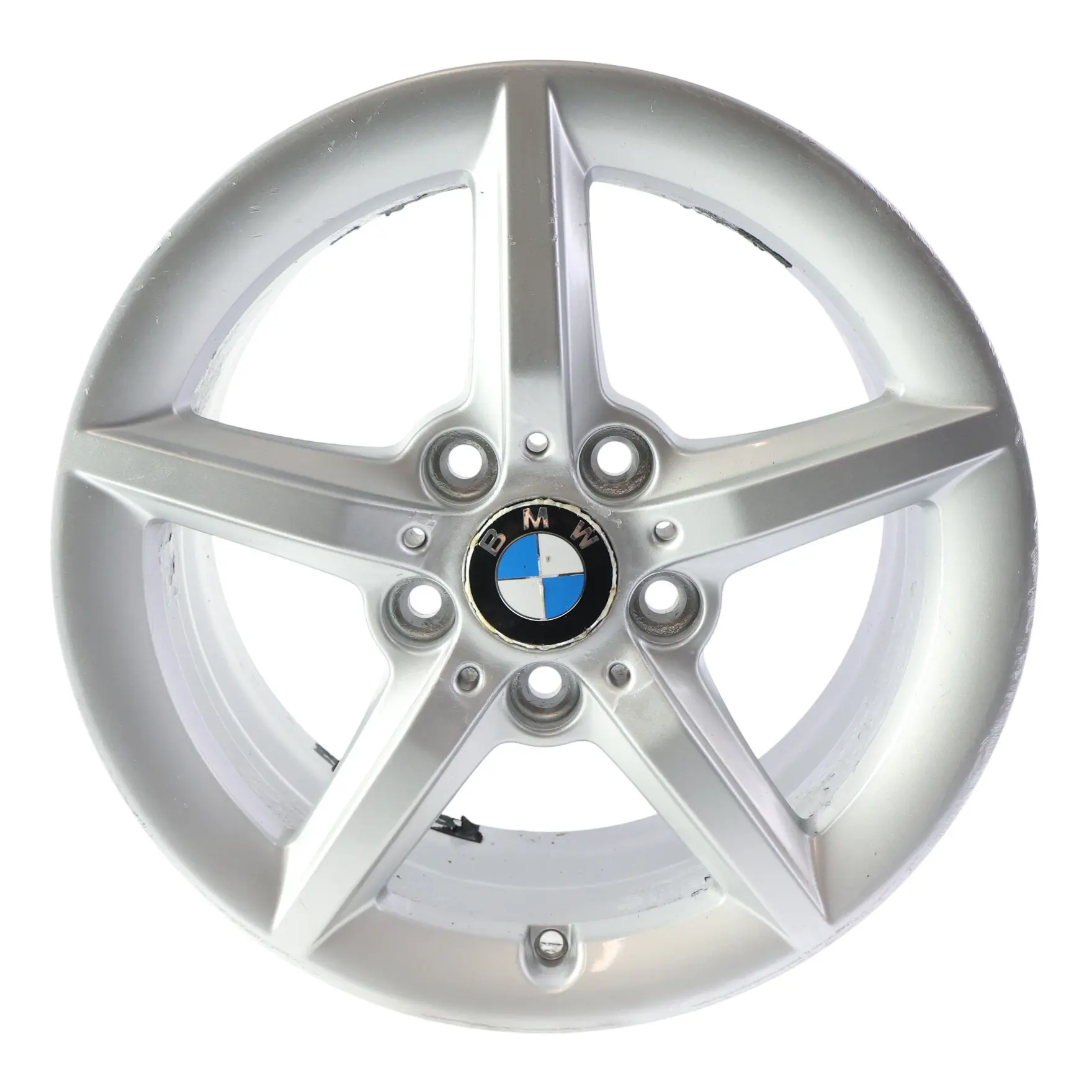 BMW F20 F21 F22 F23 Silver Wheel Alloy Rim 16" ET:40 7J 6866302 Star Spoke 654