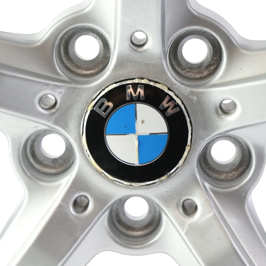 BMW F20 F21 F22 F23 Silver Wheel Alloy Rim 16" ET:40 7J Star Spoke 654 - SKU 6866302-1 - Part number 6866302