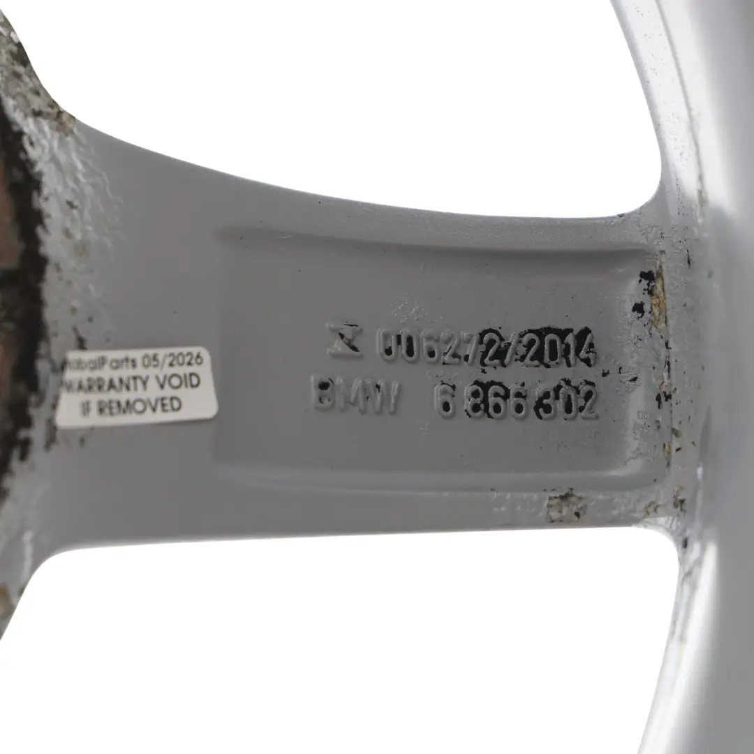 BMW F20 F21 F22 Argento AlluMini o Cerchione IN Lega 16" 7J ET: 40 Raggi a - SKU 6866302-2 - Numero di parte 6866302