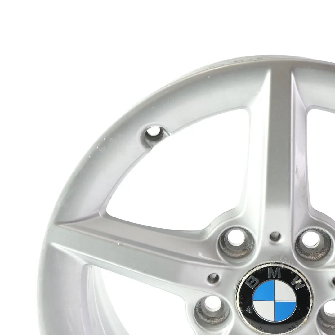 BMW F20 F21 F22 F23 Silver Wheel Alloy Rim 16" 7J ET:40 Star Spoke 654 - SKU 6866302-2 - Part number 6866302