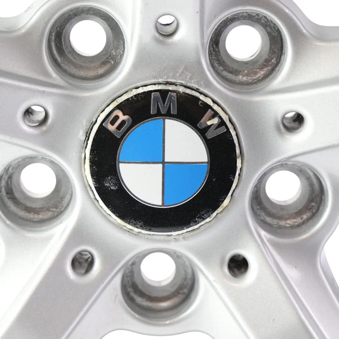 Alloy Rim 16" 7J ET:40 Star Spoke 654 to BMW F20 F21 F22 F23 Silver Wheel with Part number 6866302 BMW F20 F21 F22 F23 Silver Wheel Alloy Rim 16" 7J ET:40 Star Spoke 654 - SKU 6866302-2 - Part number 6866302