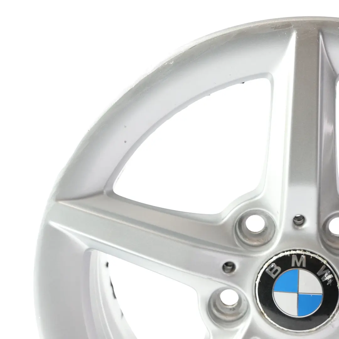 BMW F20 F21 F22 F23 Silver Wheel Alloy Rim 16" 7J ET:40 Star Spoke 654 - SKU 6866302-2 - Part number 6866302