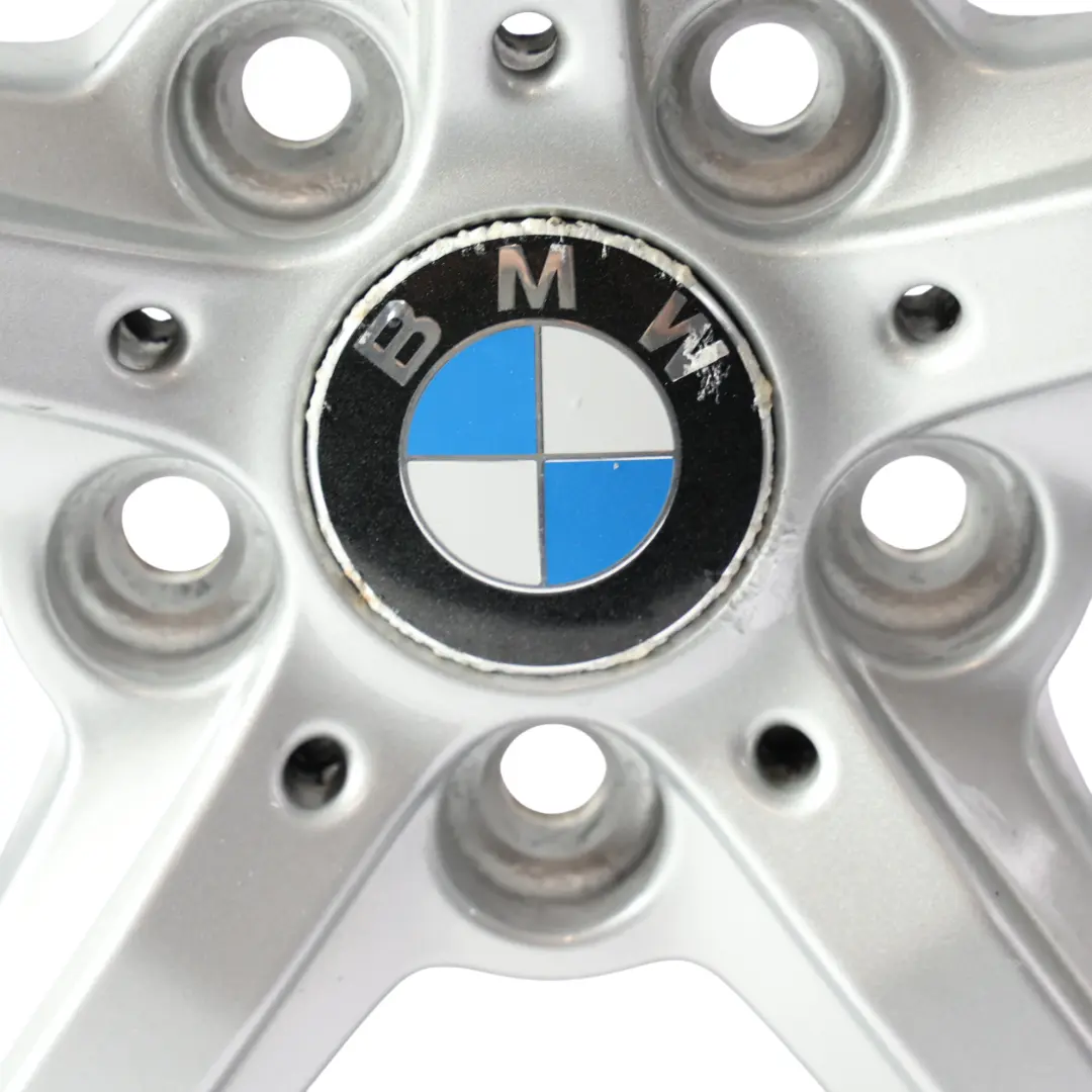 BMW F20 F21 F22 F23 Llanta Aleacion Plateada 16" 7J ET:40 Star Spoke 654 - SKU 6866302-2 - Número de pieza 6866302