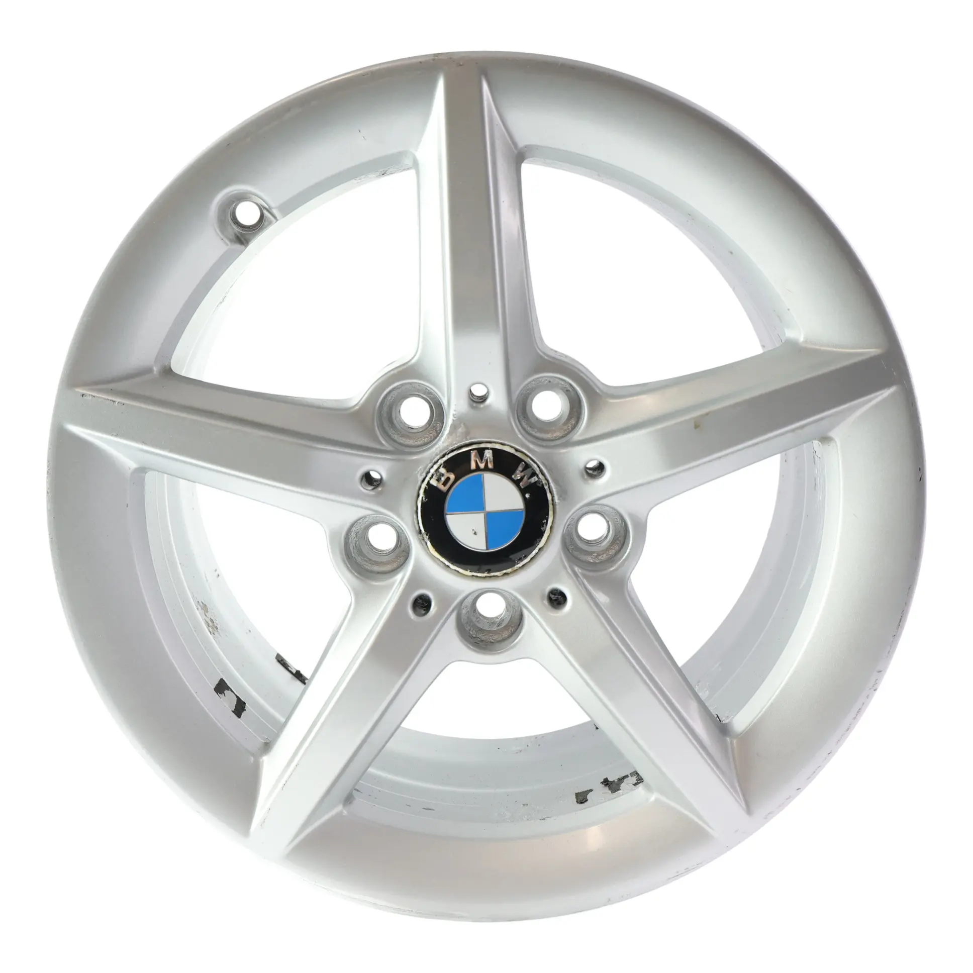 BMW F20 F21 F22 F23 Silver Wheel Alloy Rim 16" ET:40 7J 6866302 Star Spoke 654