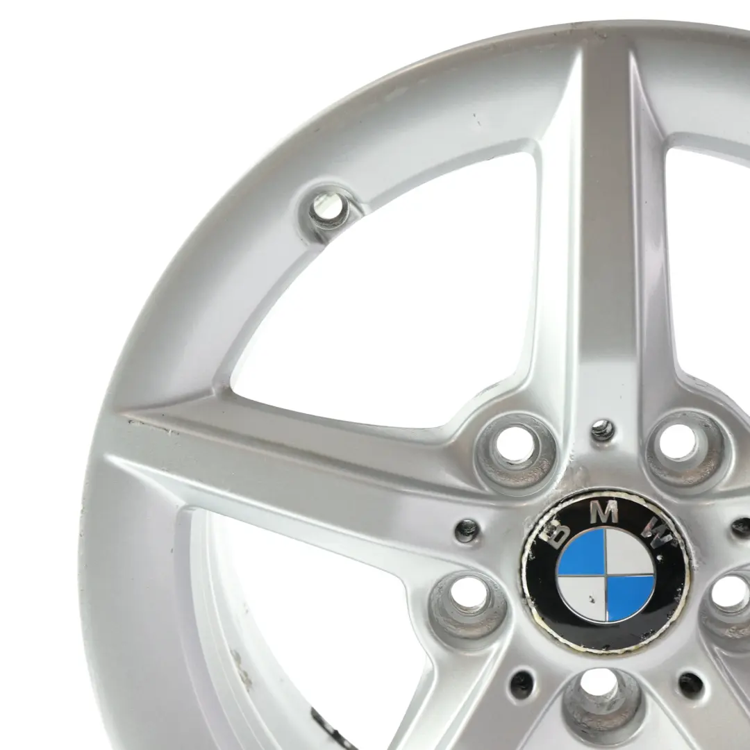 BMW F20 F21 F22 F23 Silver Wheel Alloy Rim 16" ET:40 7J Star Spoke 654 - SKU 6866302-3 - Part number 6866302