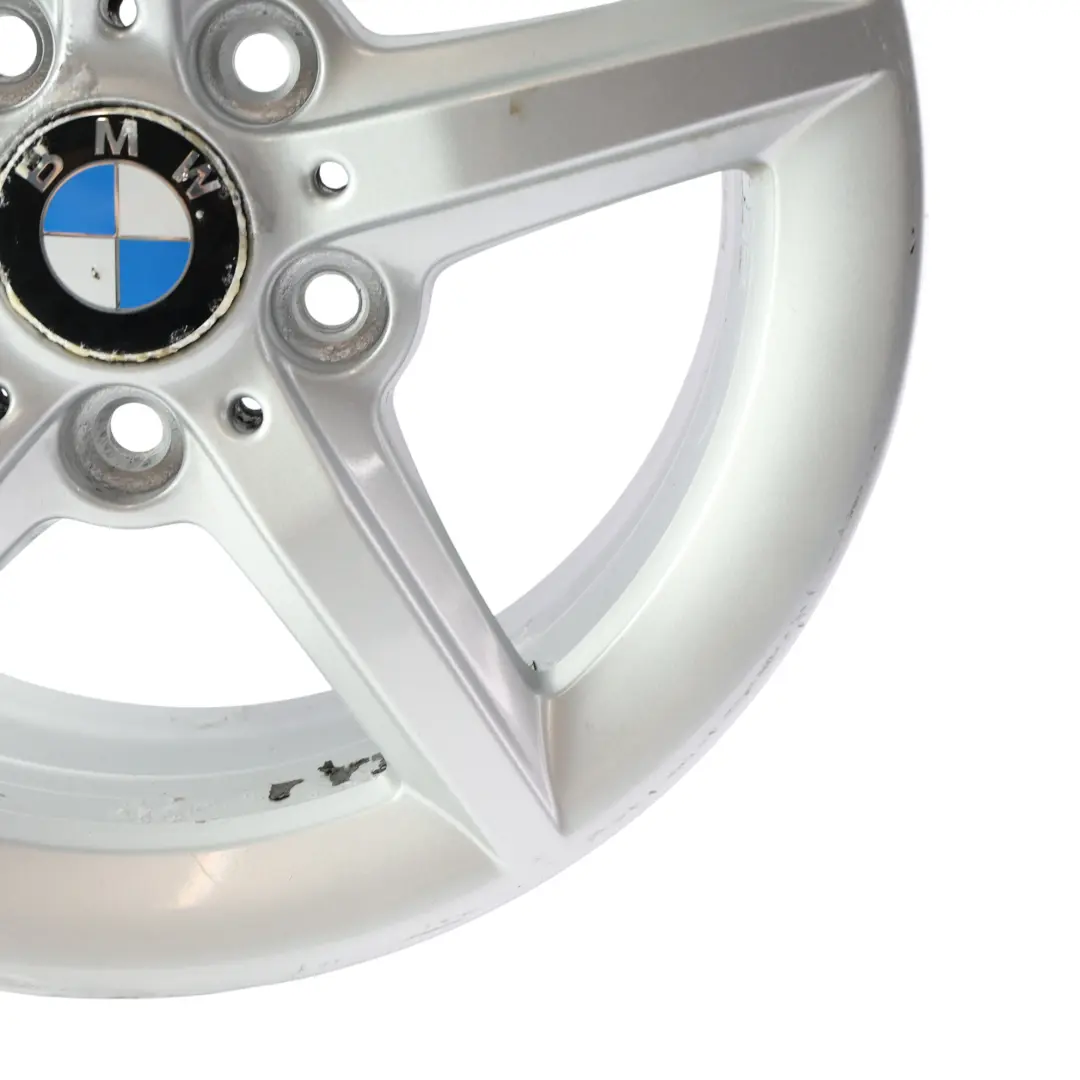 BMW F20 F21 F22 F23 Silver Wheel Alloy Rim 16" ET:40 7J Star Spoke 654 - SKU 6866302-3 - Part number 6866302