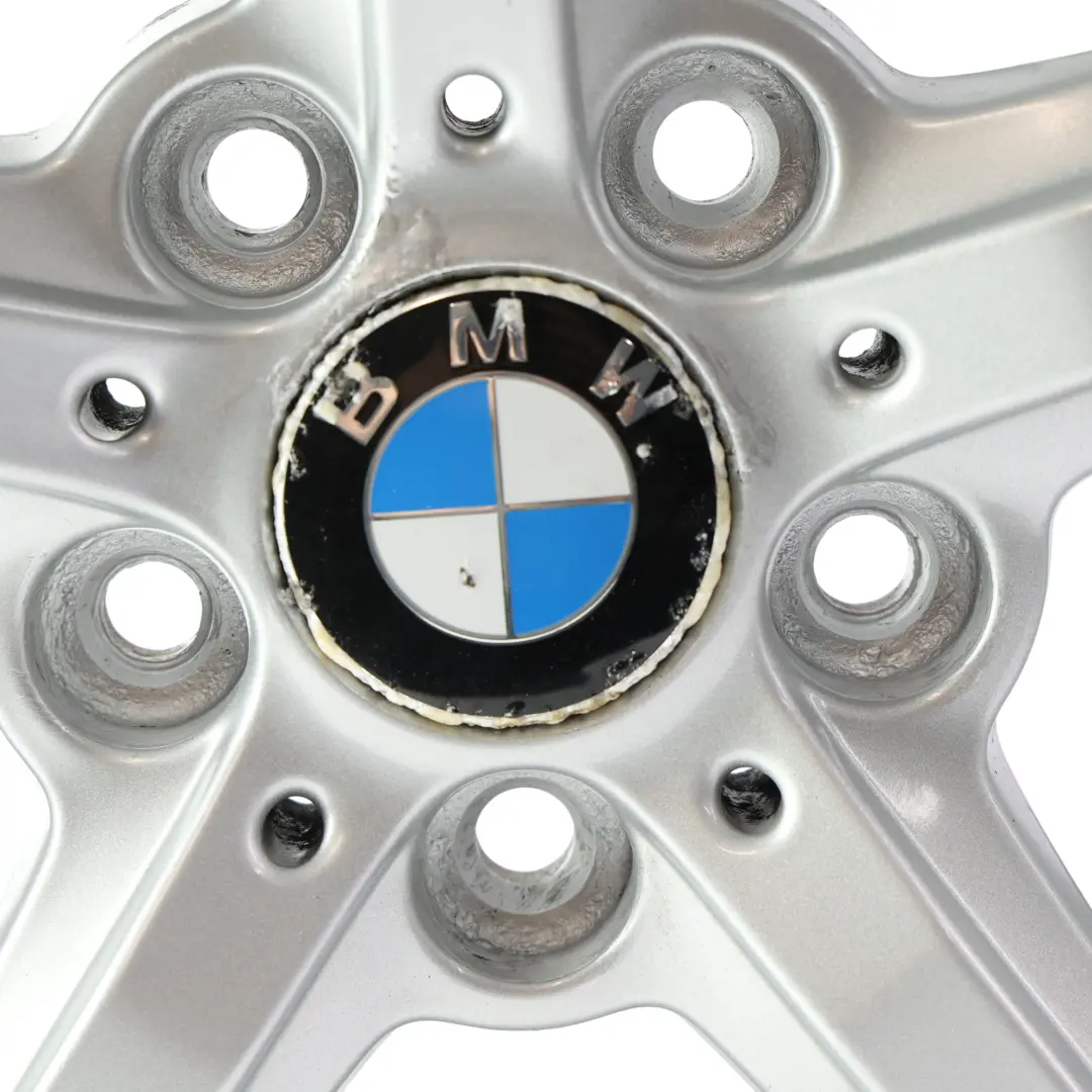 BMW F20 F21 F22 F23 Silver Wheel Alloy Rim 16" ET:40 7J Star Spoke 654 - SKU 6866302-3 - Part number 6866302