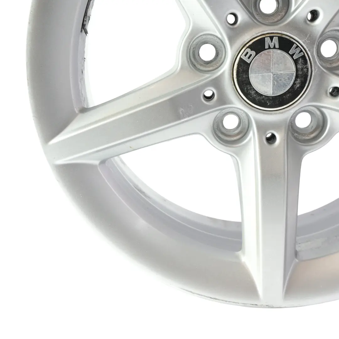 BMW F20 F21 F22 F23 Silver Wheel Alloy Rim 16" ET:40 7J Star Spoke 654 - SKU 6866302-4 - Part number 6866302