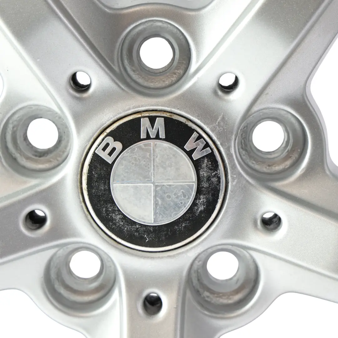 Alloy Rim 16" ET:40 7J Star Spoke 654 to BMW F20 F21 F22 F23 Silver Wheel with Part number 6866302 BMW F20 F21 F22 F23 Silver Wheel Alloy Rim 16" ET:40 7J Star Spoke 654 - SKU 6866302-4 - Part number 6866302
