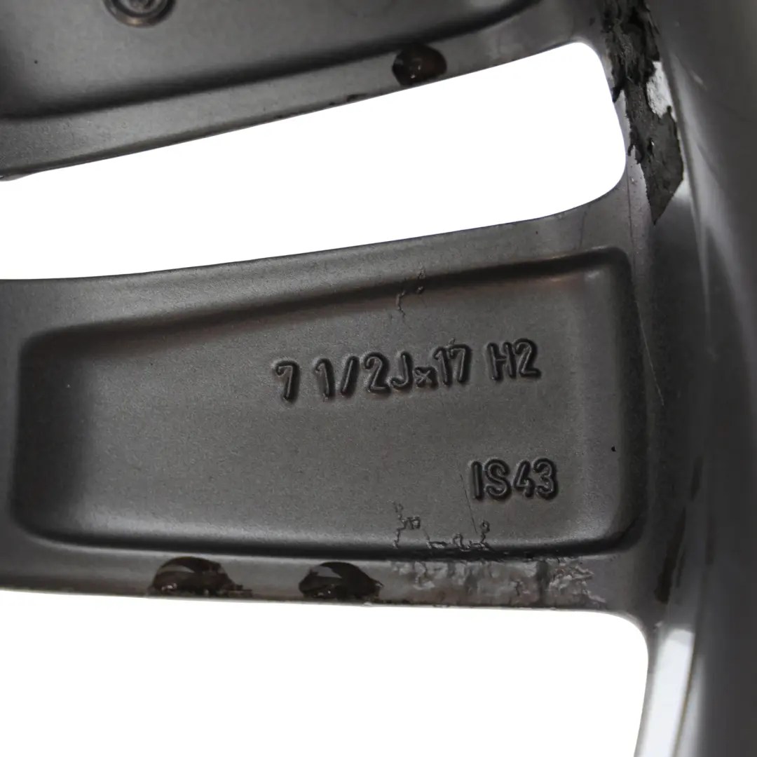 BMW F20 F21 F22 F23 Jante Alliage Gris Ferrique 17" Double Rayon 655 ET:43 7,5J - SKU 6866303-1 - Numéro de pièce 6866303