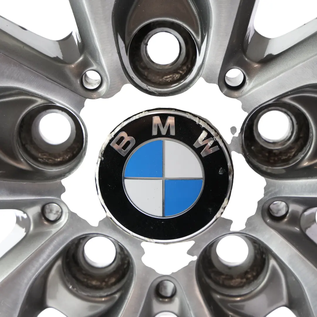 Alloy Rim 17" Ferric Grey Double Spoke 655 ET:43 7,5J to BMW F20 F21 F22 F23 Wheel with Part number 6866303 BMW F20 F21 F22 F23 Wheel Alloy Rim 17" Ferric Grey Double Spoke 655 ET:43 7,5J - SKU 6866303-3 - Part number 6866303