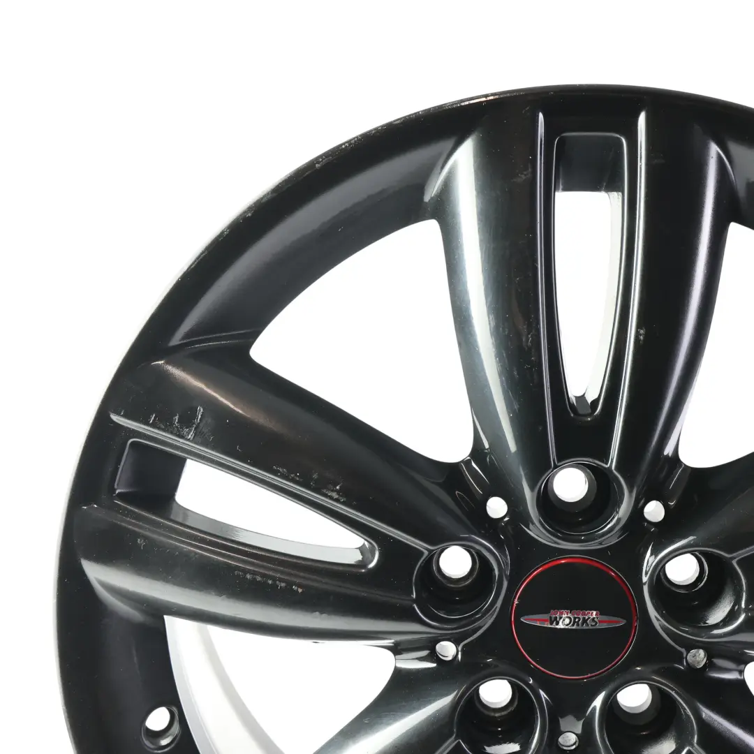 Alloy Rim 17" 7J ET:54 Track Spoke 562 to Mini Cooper F55 F56 Black Wheel with Part number 6866366 Mini Cooper F55 F56 Black Wheel Alloy Rim 17" 7J ET:54 Track Spoke 562 - SKU 6866366-2 - Part number 6866366