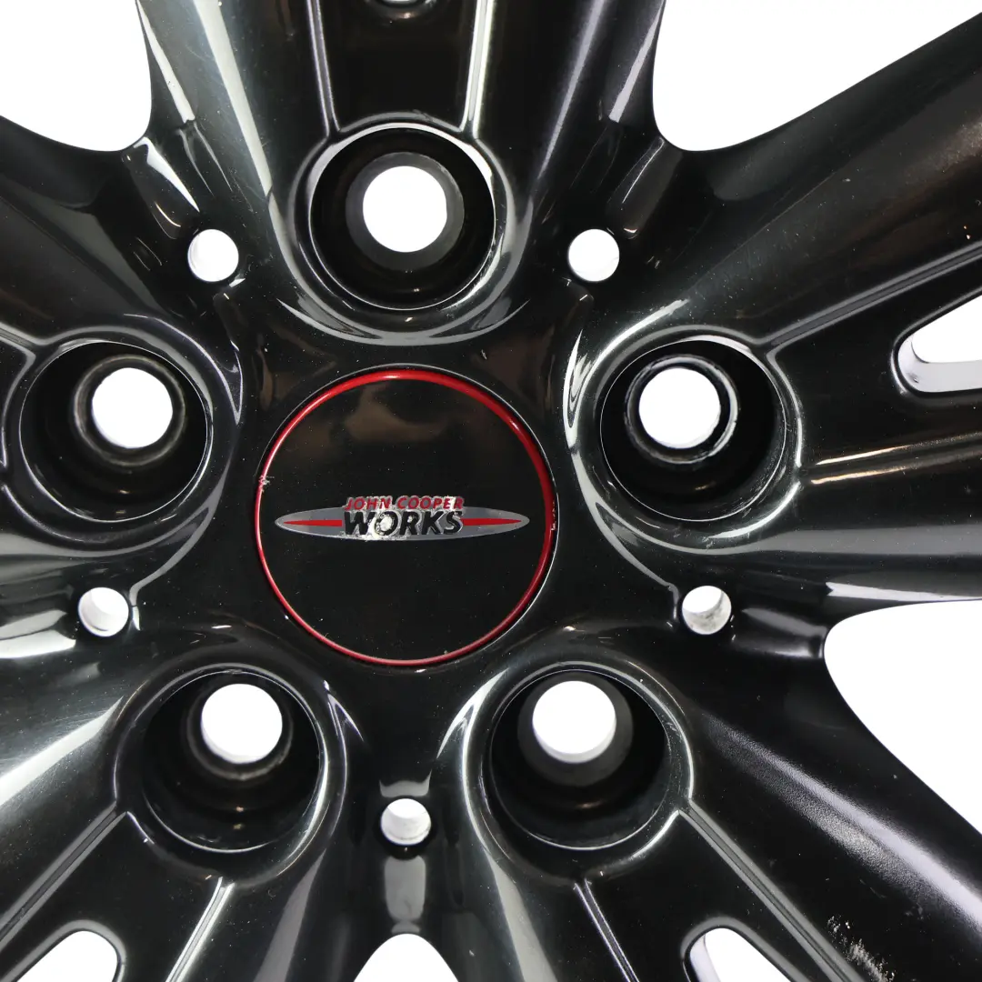Alloy Rim 17" 7J ET:54 Track Spoke 562 to Mini Cooper F55 F56 Black Wheel with Part number 6866366 Mini Cooper F55 F56 Black Wheel Alloy Rim 17" 7J ET:54 Track Spoke 562 - SKU 6866366-2 - Part number 6866366