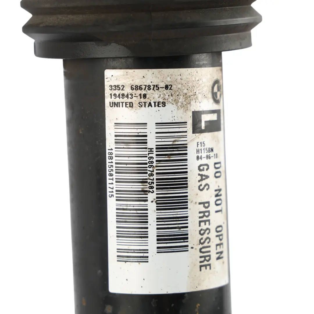 BMW X5 F15 Spring Strut Suspension Shock Absorber Rear Left N/S - SKU 6867875 - Part number 6867875