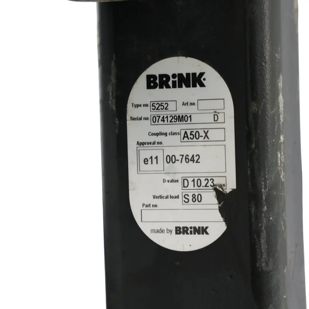  Barra Traino BMW X1 E84 Brink Gancio Traino Gancio Traino Modulo - SKU 6873073-2 - Numero di parte 6873073