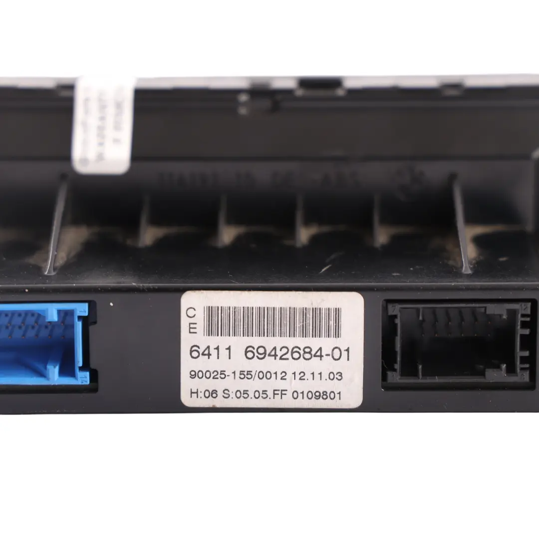 A/C Air Con Air Conditioning Control Panel Automatic to BMW E60 E63 E64 with Part number 6942684 BMW E60 E63 E64 A/C Air Con Air Conditioning Control Panel Automatic - SKU 6942684-1 - Part number 6942684