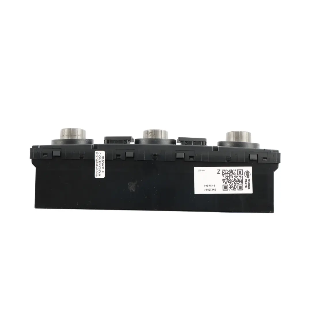 A/C Air Con Air Conditioning Control Panel Automatic to BMW E60 E63 E64 with Part number 6942684 BMW E60 E63 E64 A/C Air Con Air Conditioning Control Panel Automatic - SKU 6942684-1 - Part number 6942684