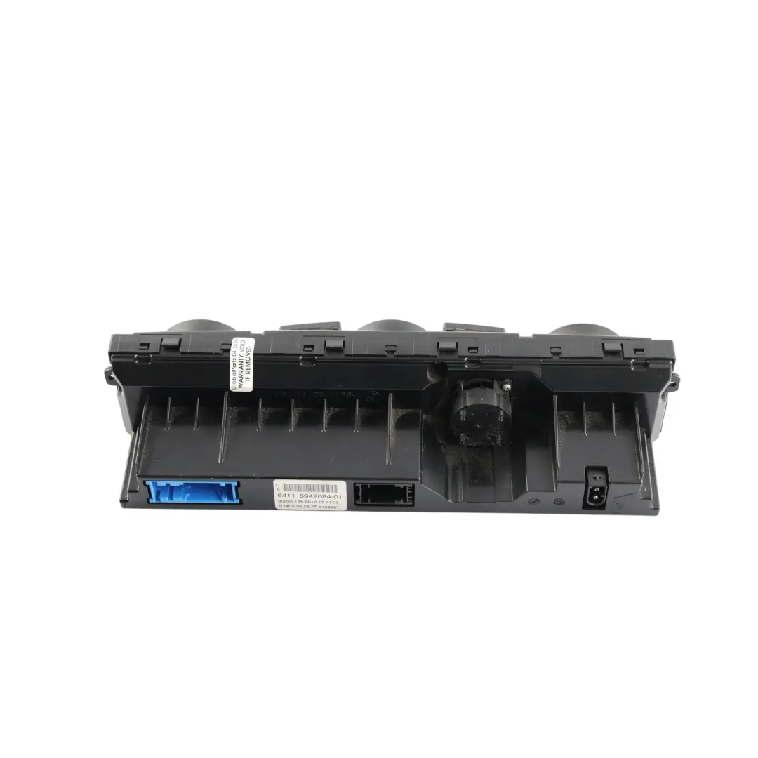 A/C Air Con Air Conditioning Control Panel Automatic to BMW E60 E63 E64 with Part number 6942684 BMW E60 E63 E64 A/C Air Con Air Conditioning Control Panel Automatic - SKU 6942684-1 - Part number 6942684