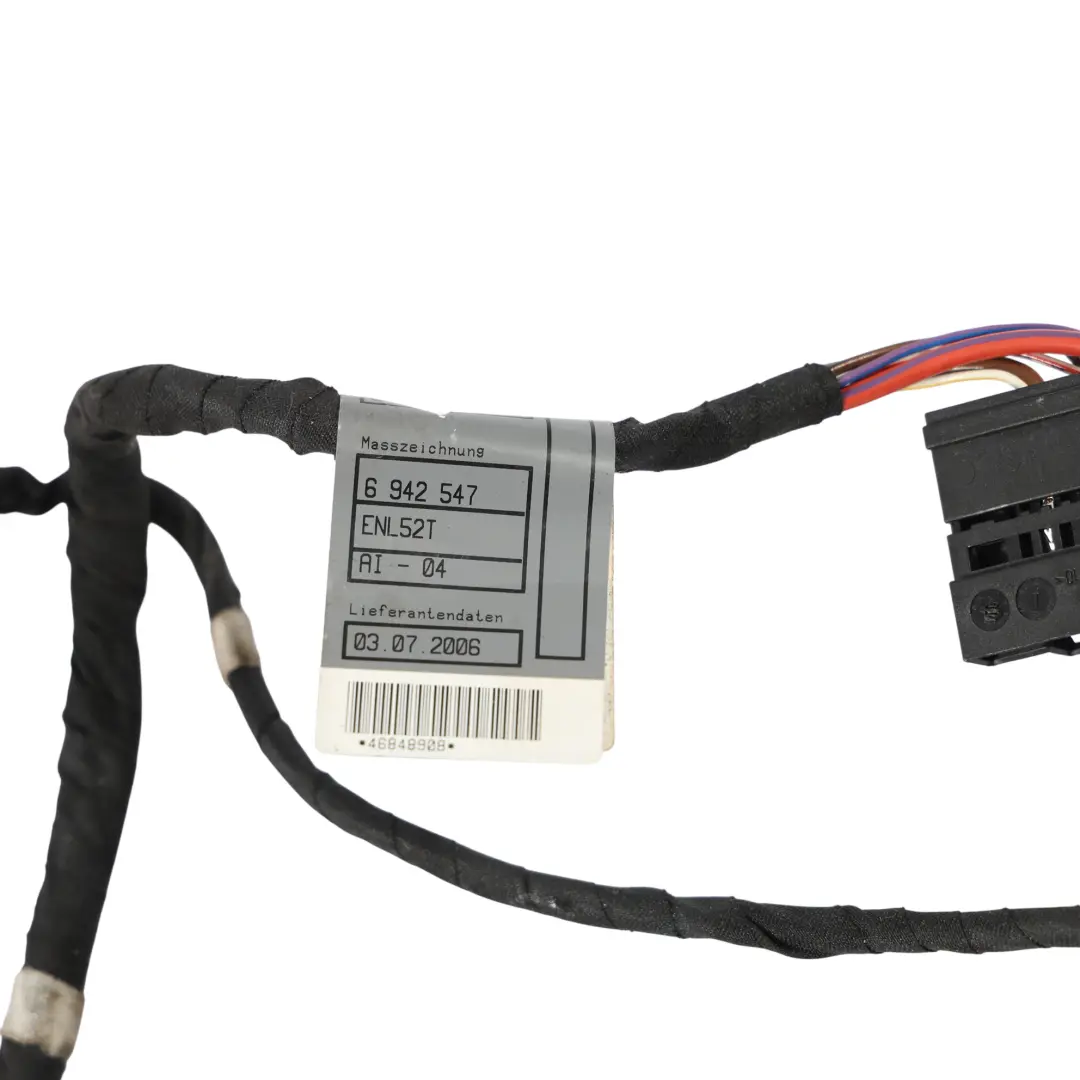 BMW E90 Cableado Arnés Cable Asiento Delantero - SKU 6944663 - Número de pieza 6944663