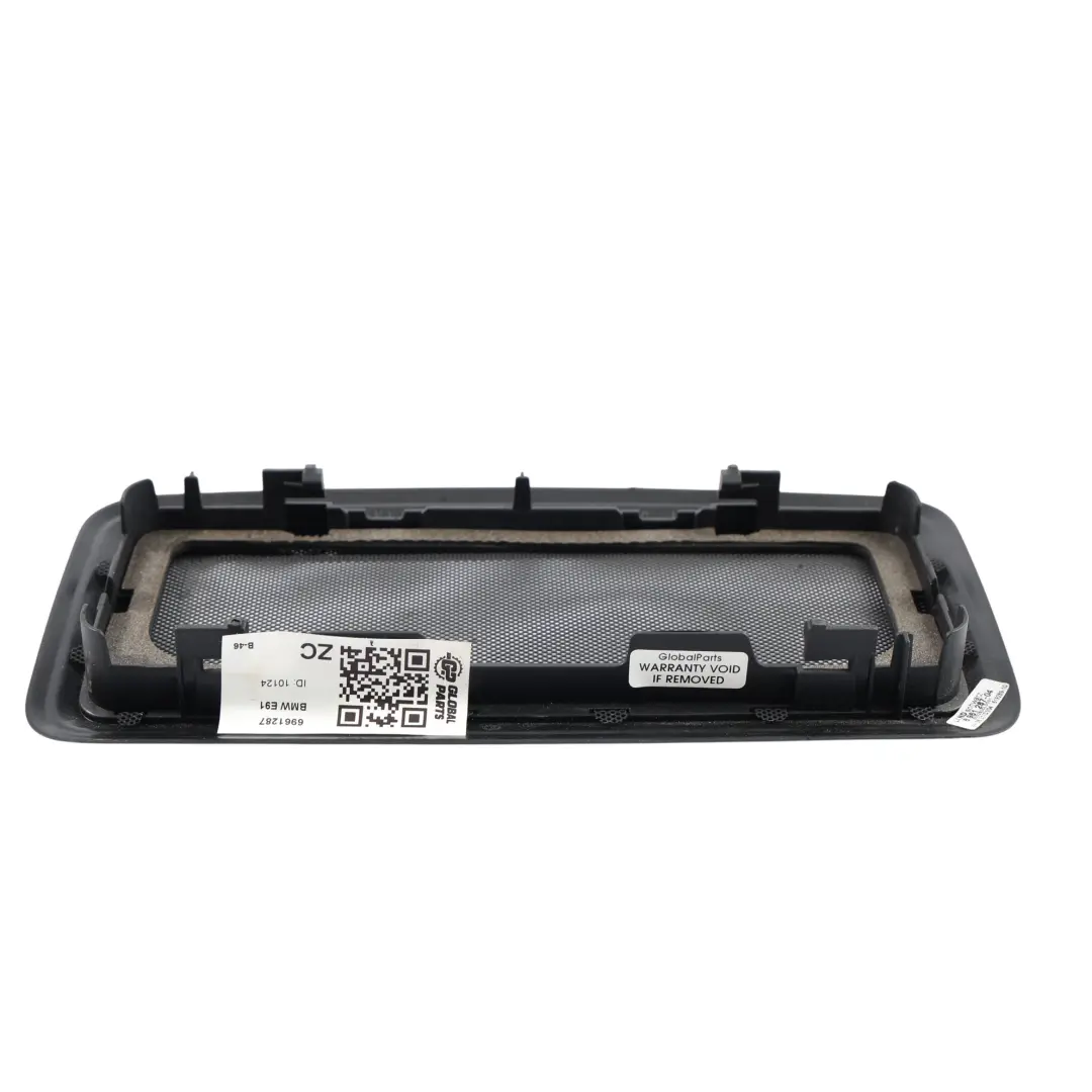 BMW E91 Touring Lautsprecher Abdeckung Links Verkleidung Schwarz - SKU 6961287 - Teilenummer 6961287