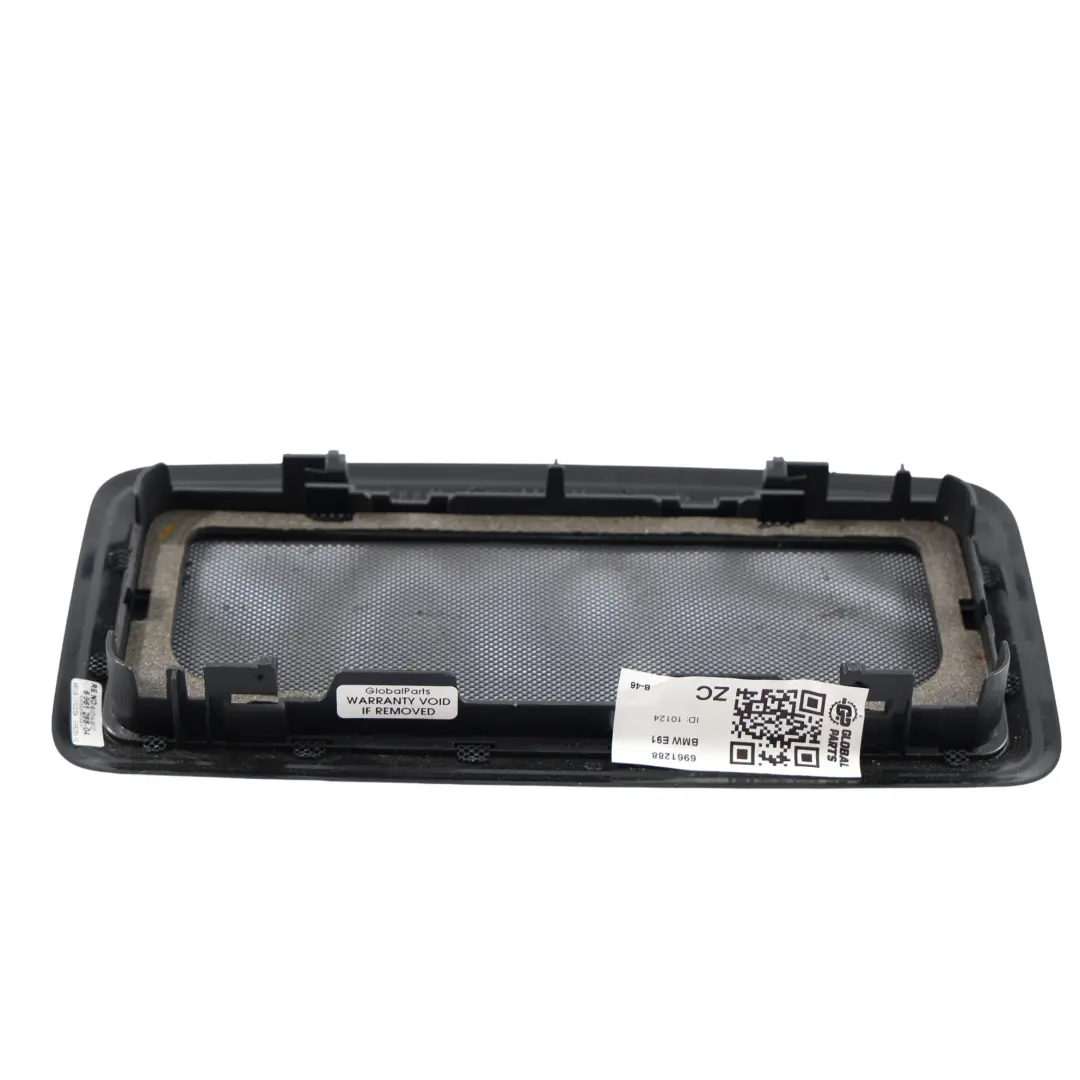 BMW E91 Touring Headlining Speaker Cover Right O/S Trim Panel Black - SKU 6961288 - Part number 6961288