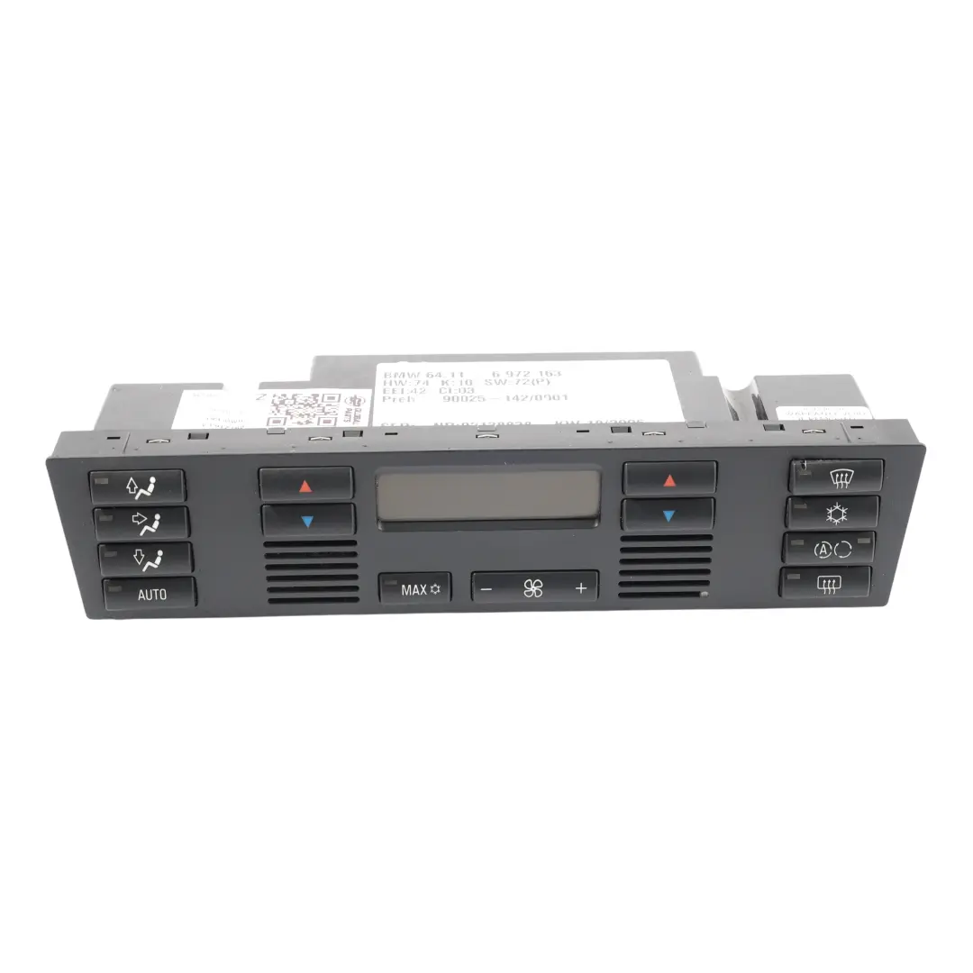 BMW X5 E53 Automatic A/C Air Conditioning Climate Control Heater Panel - SKU 6972163-3 - Part number 6972163
