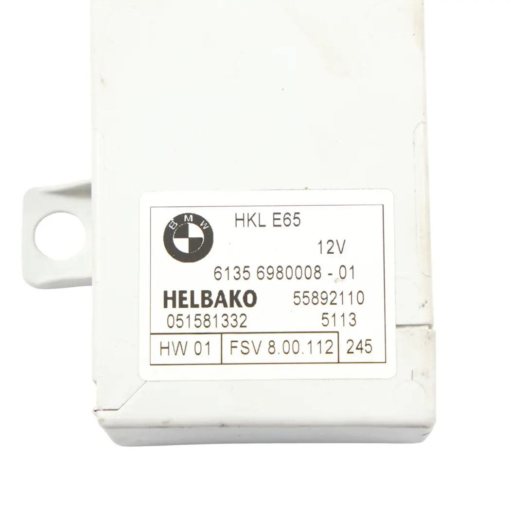 BMW E61 E65 E66 Módulo Control Elevación Maletero Portón - SKU 6980008 - Número de pieza 6980008