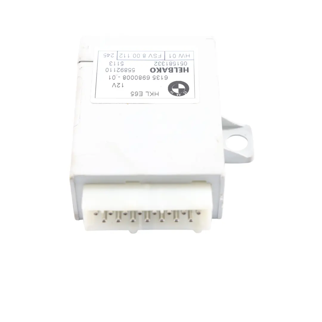 BMW E61 E65 E66 Módulo Control Elevación Maletero Portón - SKU 6980008 - Número de pieza 6980008