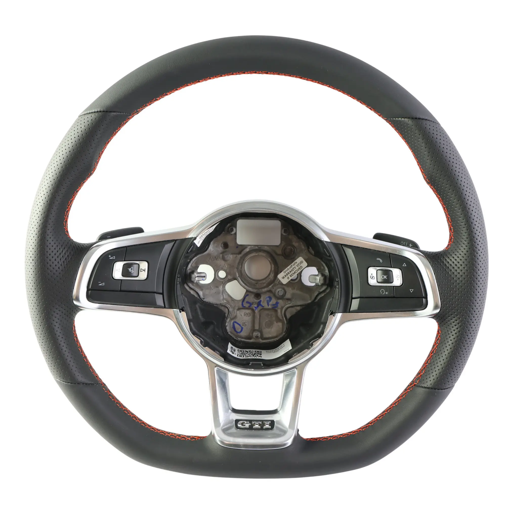 Volkswagen Polo GTI 6C Kierownica NOWA Czarna Skóra Ścięta 6C0419091P