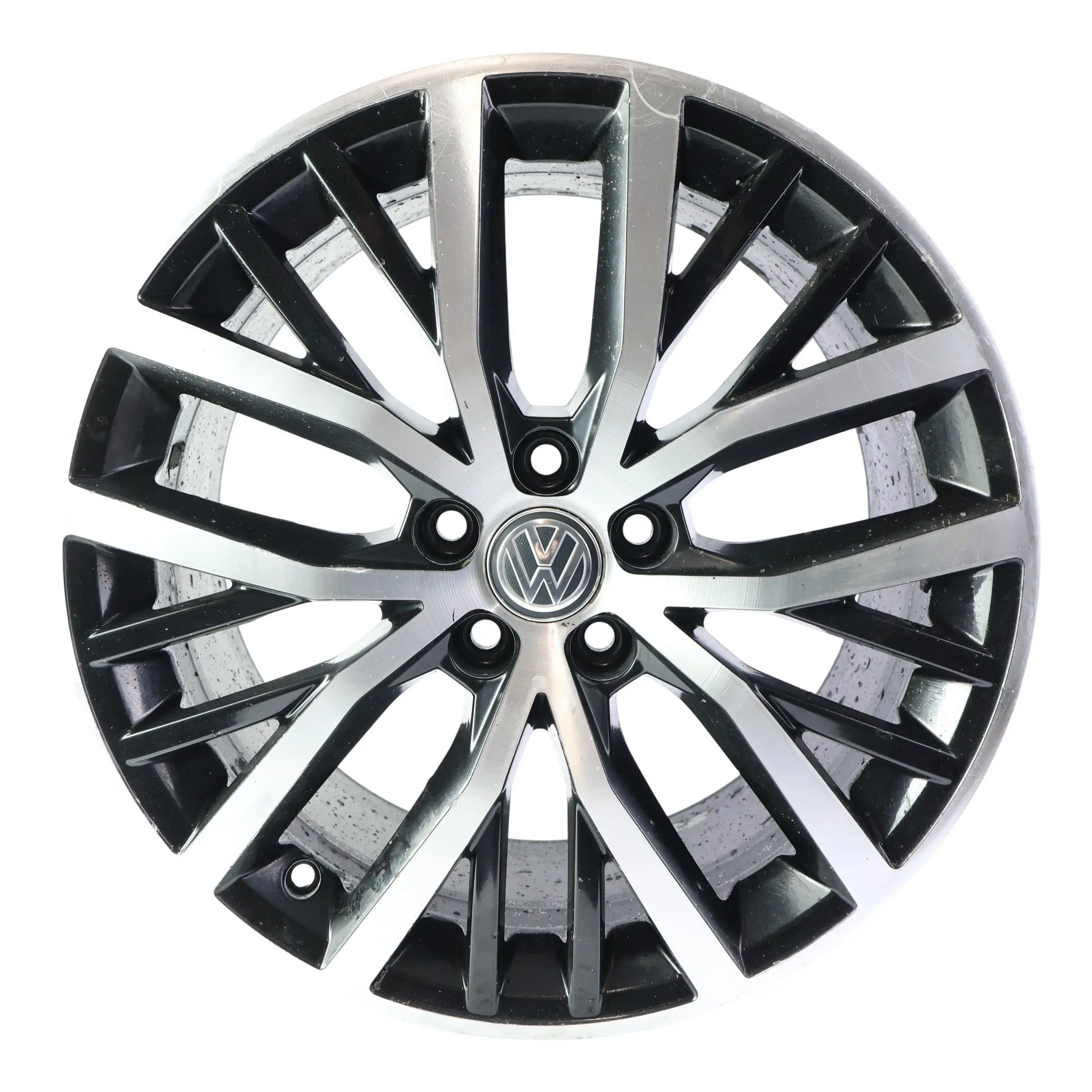 Volkswagen Polo GTI 6R Cerchio In Lega Argento 17" 7,5J ET:44 6C0601025K