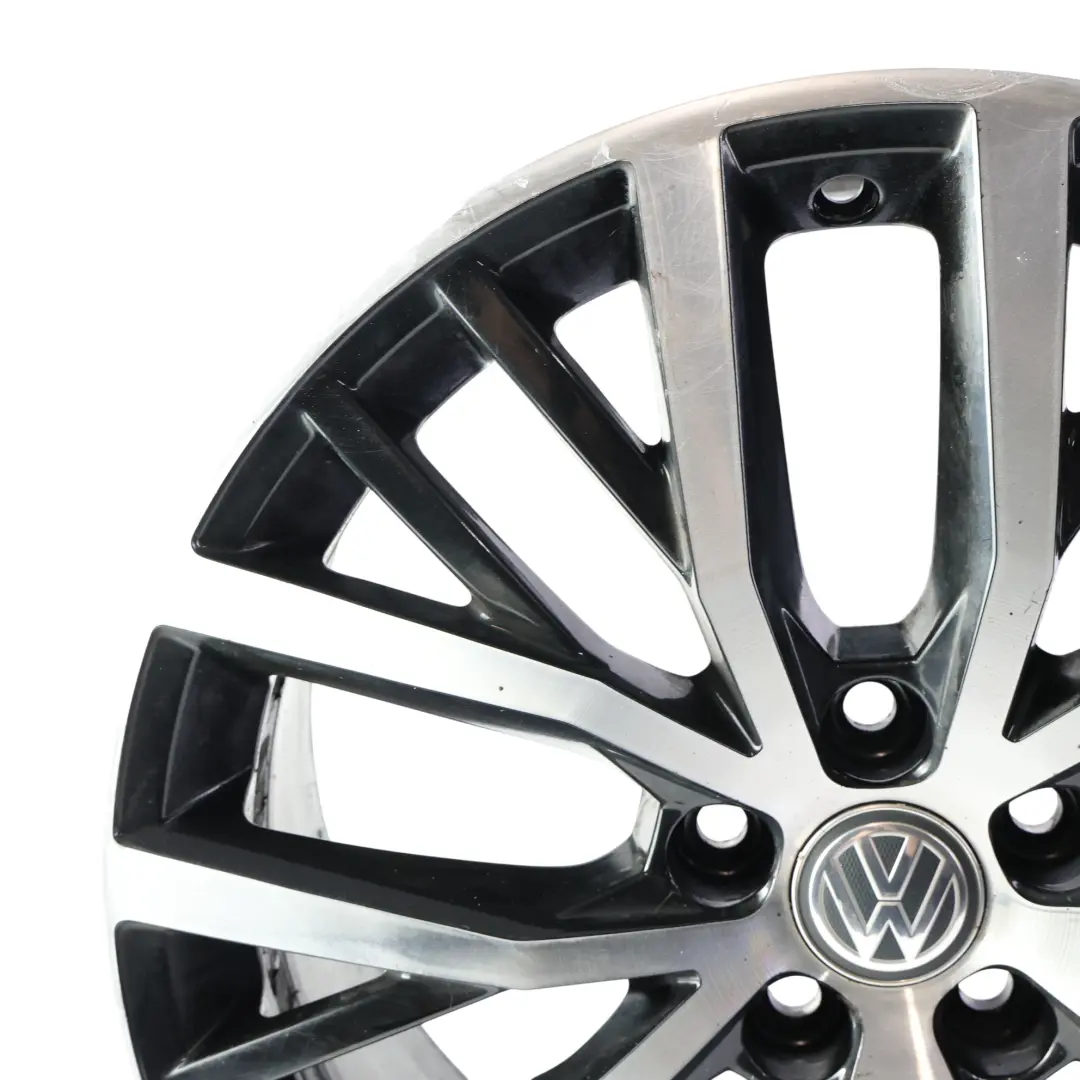 Rim Alloy Silver 17" 7,5J ET:44 to Volkswagen Polo GTI 6R Wheel with Part number 6C0601025K Volkswagen Polo GTI 6R Wheel Rim Alloy Silver 17" 7,5J ET:44 - SKU 6C0601025K-3 - Part number 6C0601025K
