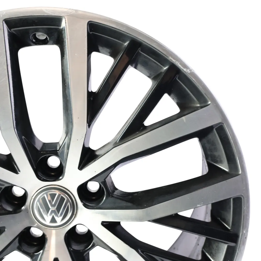 Volkswagen Polo GTI 6R Wheel Rim Alloy Silver 17" 7,5J ET:44 - SKU 6C0601025K-3 - Part number 6C0601025K