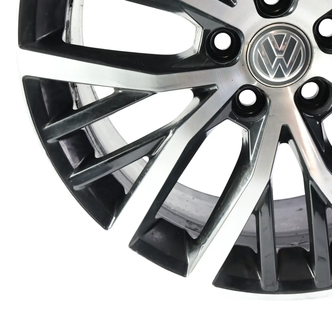 Volkswagen Polo GTI 6R Wheel Rim Alloy Silver 17" 7,5J ET:44 - SKU 6C0601025K-3 - Part number 6C0601025K