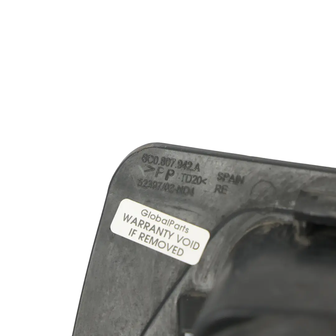 Soporte Boquilla Faro Delantero Derecho para Volkswagen Polo 6C con número de pieza 6C0807942A Volkswagen Polo 6C Soporte Boquilla Faro Delantero Derecho - SKU 6C0807942A - Número de pieza 6C0807942A