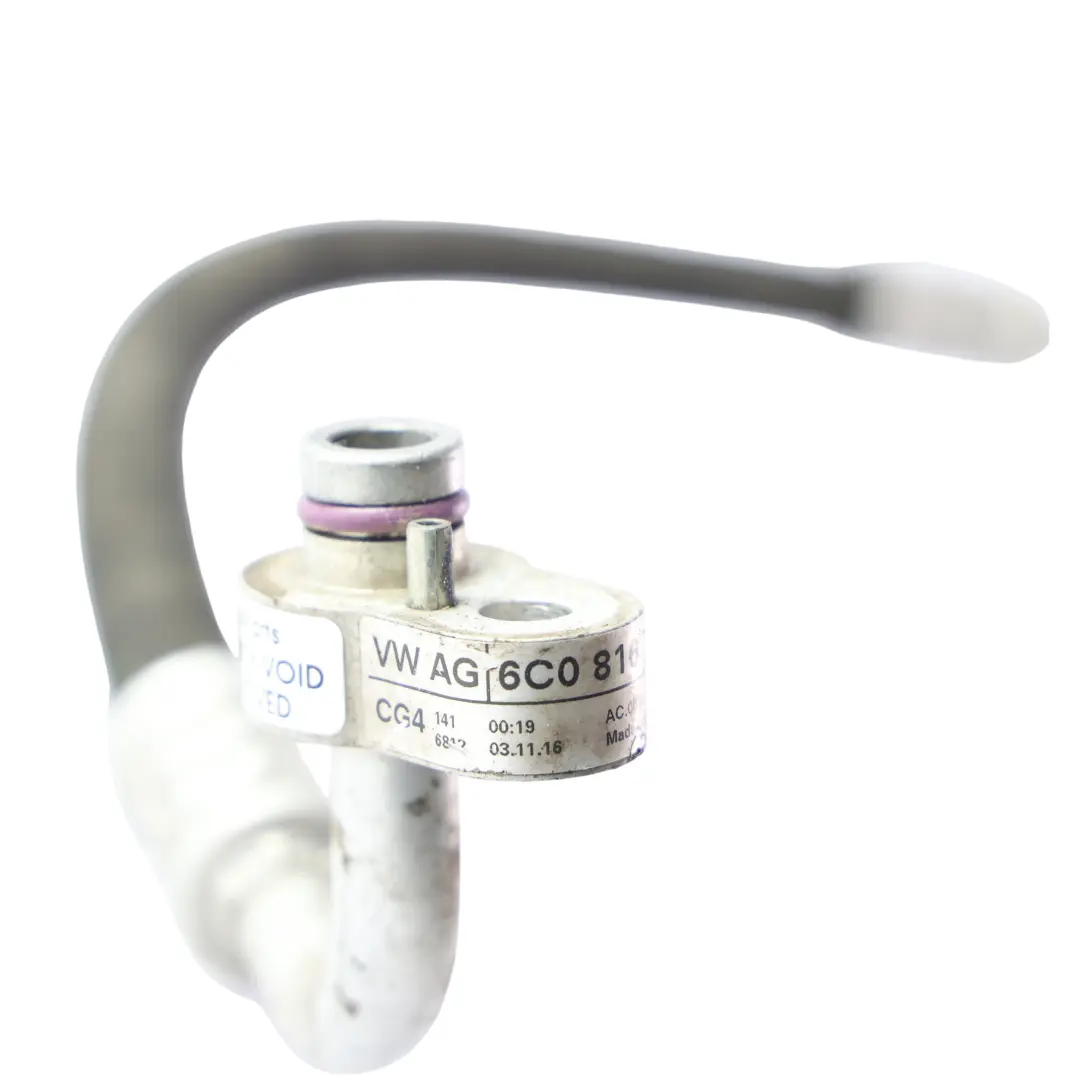 6P Toledo KG Tubería Aire Acondicionado 1.2 TSI para Audi A1 8X Ibiza con número de pieza 6C0816721A Audi A1 8X Ibiza 6P Toledo KG Tubería Aire Acondicionado 1.2 TSI - SKU 6C0816721A - Número de pieza 6C0816721A
