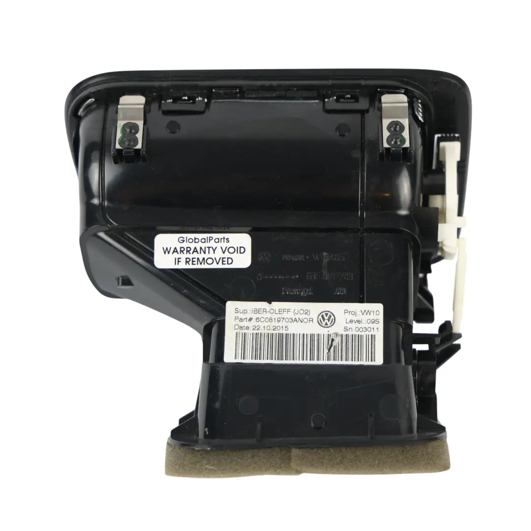 Volkswagen Polo 6R Bocchetta Aria Cruscotto Anteriore Sinistra - SKU 6C0819703A-1 - Numero di parte 6C0819703A